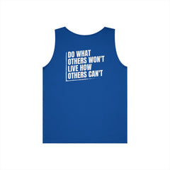 Tank Top — LUL "Level Up Living" Do What Others Won't Live Like Others Can't