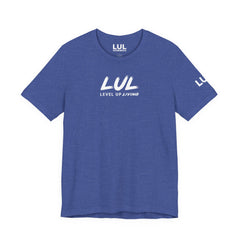 Level Up Living Tee — "Wake Up Lock In Level Up" Athletic Motivational T-Shirt