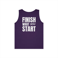 Finish What You Start - Level Up Living - Tank Top