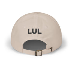 Level Up Living Dad Cap – Embroidered Motivational Baseball Hat (LUL)