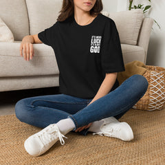 Faith 'It’s Never Luck, It’s Always God' T-Shirt — Level Up Living