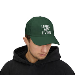 Camo "Level Up Living" Classic Dad Cap