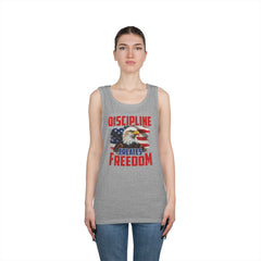 Discipline Create Freedom - Heavy Cotton Tank Top