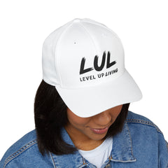 LUL Level Up Living Embroidered Cap — Motivational Baseball Hat