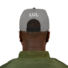 'Live Free' Distressed Flag Design - Embroidered Snapback Hat