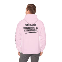 Faith Purpose Action Hoodie