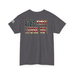 Live Free Level Up T-Shirt — Motivational Graphic Tee
