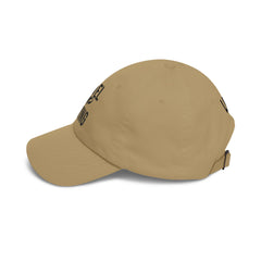 Level Up Living Dad Cap – Embroidered Motivational Baseball Hat (LUL)