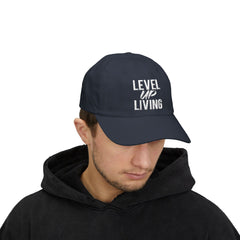 Camo "Level Up Living" Classic Dad Cap