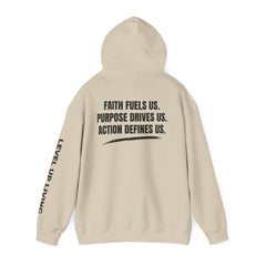 Faith Purpose Action Hoodie