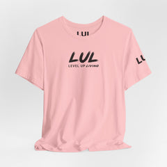 Level Up Living Tee — "Wake Up Lock In Level Up" Athletic Motivational T-Shirt