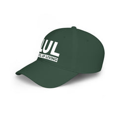 Level Up Living Cap — LUL Embroidered Low Profile Baseball Hat