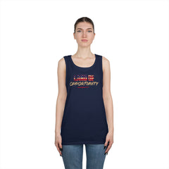 Tank Top - Land of Opportunity American Flag Graphic