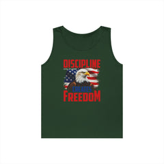 Discipline Create Freedom - Heavy Cotton Tank Top