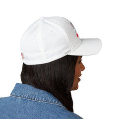 Level Up Living Embroidered Cap — LUL Patriotic Structured Hat