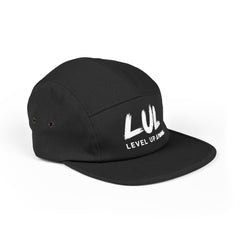 LUL "Level Up Living" Embroidered 5-Panel Cap — Casual Streetwear Dad Hat