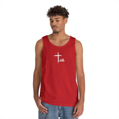 Pray. Plan. Execute. Tank Top — Faith-Inspired Motivational Workout Tank