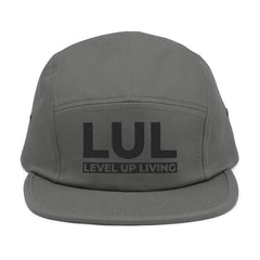 Level Up Living Embroidered 5-Panel Cap
