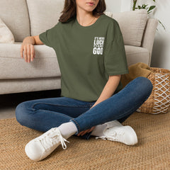 Faith 'It’s Never Luck, It’s Always God' T-Shirt — Level Up Living