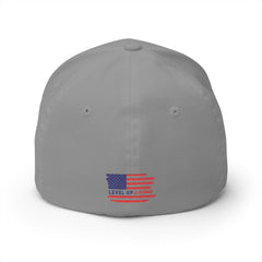 Level Up Living Embroidered Cap — LUL Patriotic Structured Hat