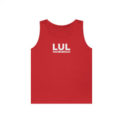 LUL ‘Level Up Living’ Tank — Built For More Motivational Fitness Tank Top