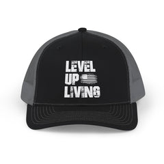 Level Up Living Snapback Trucker Hat