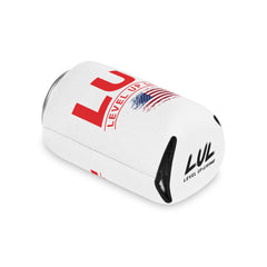 Can Cooler — LUL "Level Up Living" American Flag Drink Koozie