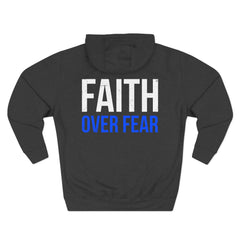 Faith Over Fear Hoodie — Inspirational Christian Pullover