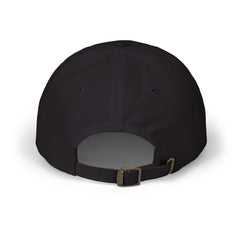 Level Up Living Dad Cap — Vintage American Flag Script Hat