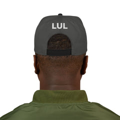 'Live Free' Distressed Flag Design - Embroidered Snapback Hat