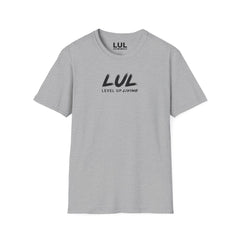 Level Up Living T‑Shirt — "Average Is a Choice" Motivational Tee