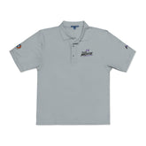 Embroidered Polo Shirt — 'Moxie' Logo Short-Sleeve