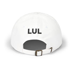 Level Up Living Dad Cap – Embroidered Motivational Baseball Hat (LUL)