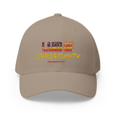 Land of Opportunity Embroidered Cap — Motivational Baseball Hat