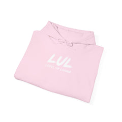 Hoodie — 'Level Up Living' Motivational Pullover (Train Like It Matters Because It Does)