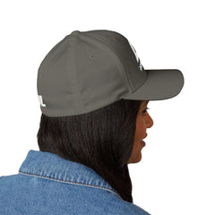 Embroidered 'LUL' Closed-Back Cap — Structured Baseball Hat with Front & Back Logo