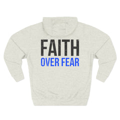 Faith Over Fear Hoodie — Inspirational Christian Pullover