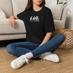 Level Up Living Entrepreneur T-Shirt — "Wealth Is Built By People Who Take Action"