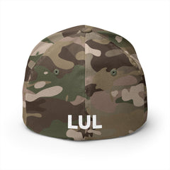 Embroidered 'LUL' Closed-Back Cap — Structured Baseball Hat with Front & Back Logo