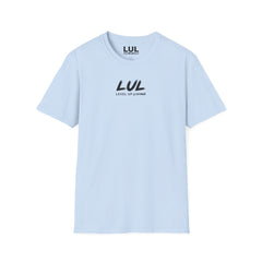LUL "Level Up Living" Minimal Logo T-Shirt