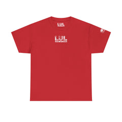 T-Shirt — 'No Comfort, Just Growth' Distressed American Flag Graphic Tee