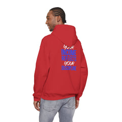 Level Up Living Hoodie – “Income Reflects Your Discipline” Motivational Pullover