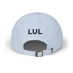 Level Up Living Dad Cap – Embroidered Motivational Baseball Hat (LUL)