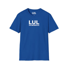 LUL "Level Up Living" Tee — Motivational Minimalist Graphic T-Shirt
