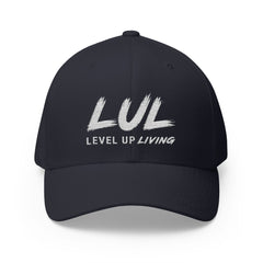 Embroidered 'LUL' Closed-Back Cap — Structured Baseball Hat with Front & Back Logo