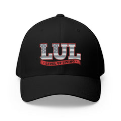 Level Up Living Embroidered Cap — LUL Patriotic Structured Hat