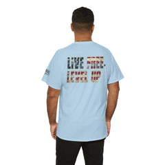 Live Free Level Up T-Shirt — Motivational Graphic Tee