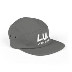 LUL "Level Up Living" Embroidered 5-Panel Cap — Casual Streetwear Dad Hat