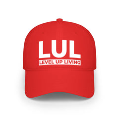 Level Up Living Cap — LUL Embroidered Low Profile Baseball Hat