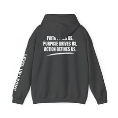 Faith Purpose Action Hoodie